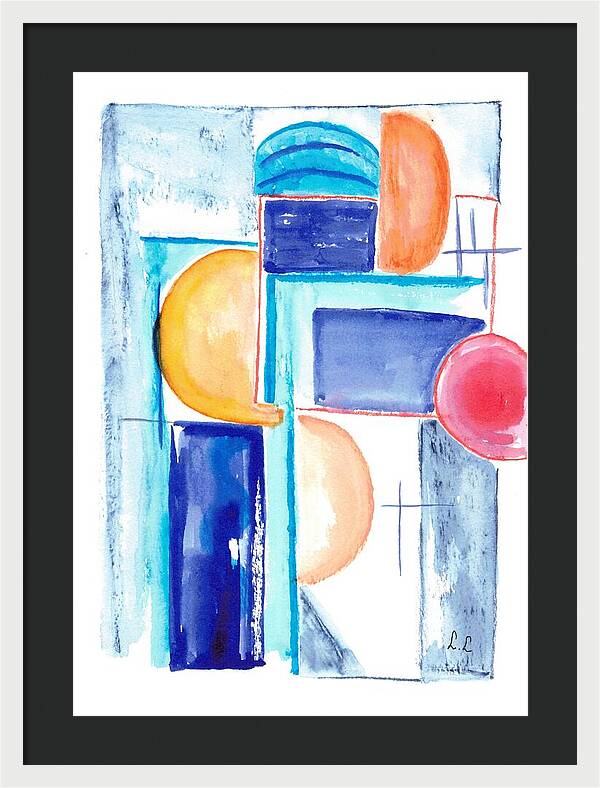 Architecture Solaire - Framed Print