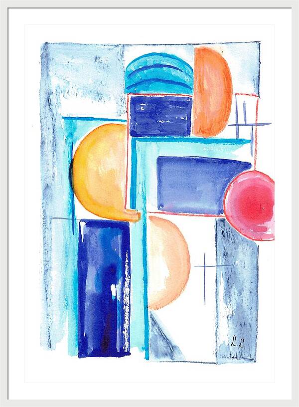 Architecture Solaire - Framed Print