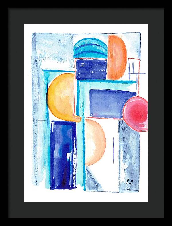 Architecture Solaire - Framed Print