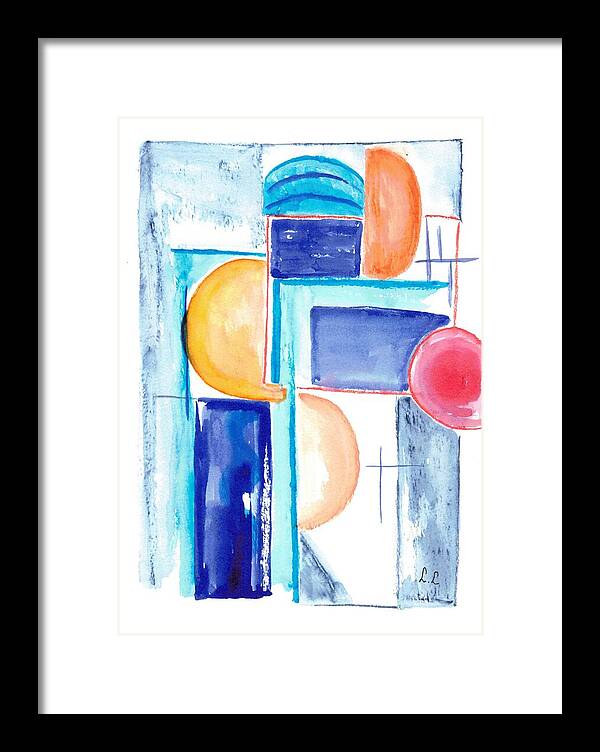 Architecture Solaire - Framed Print