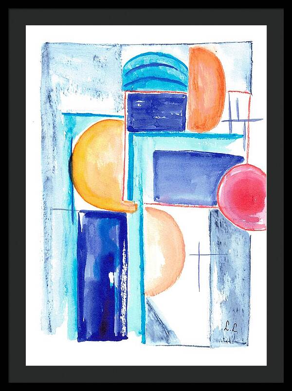 Architecture Solaire - Framed Print