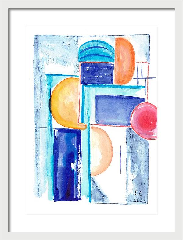 Architecture Solaire - Framed Print
