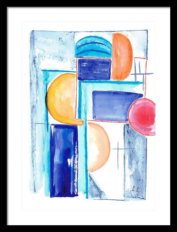 Architecture Solaire - Framed Print