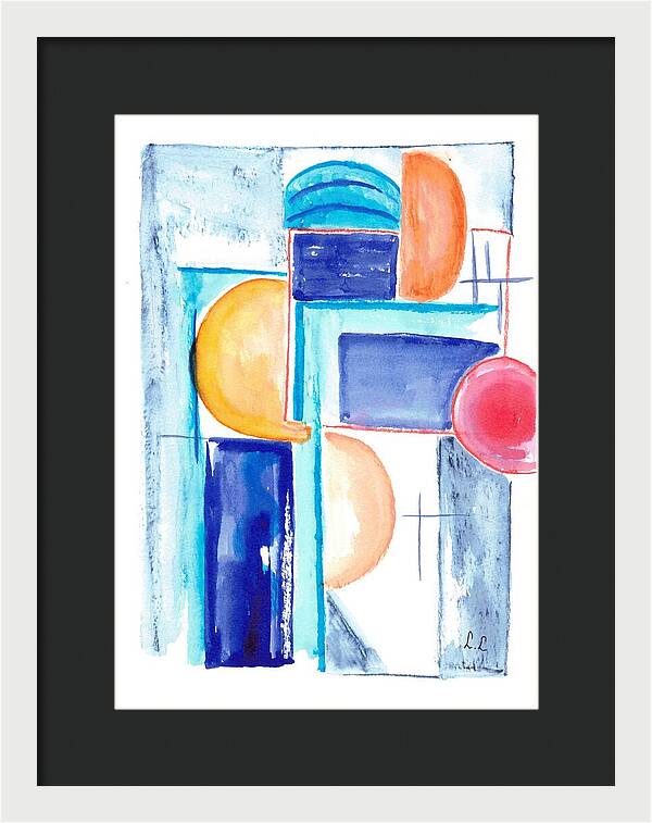 Architecture Solaire - Framed Print