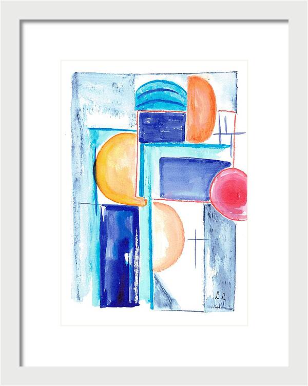 Architecture Solaire - Framed Print