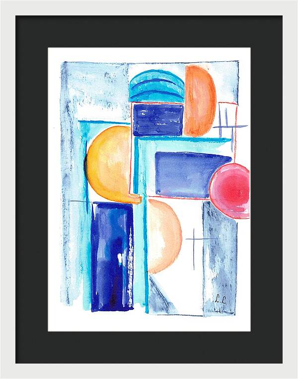 Architecture Solaire - Framed Print