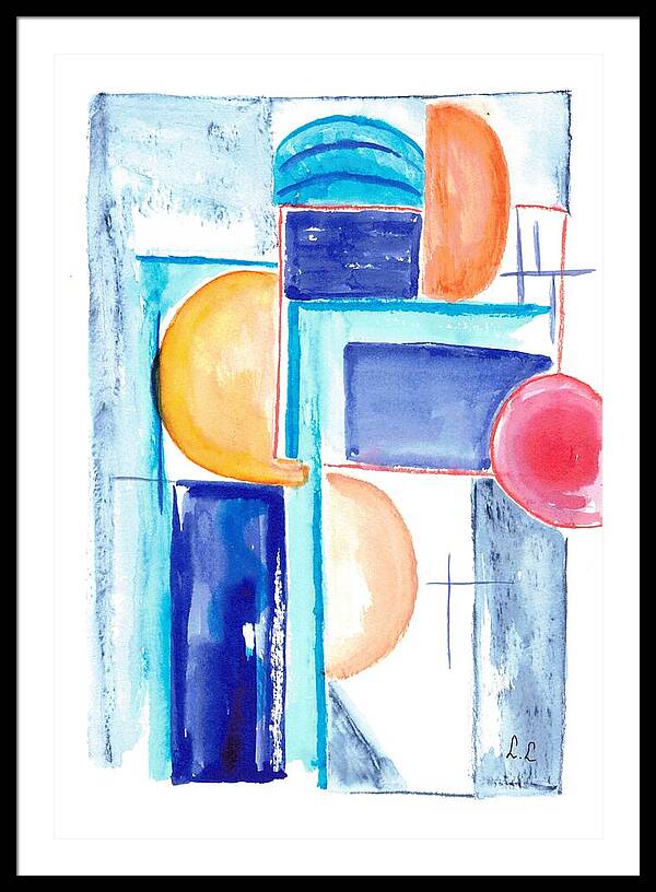 Architecture Solaire - Framed Print