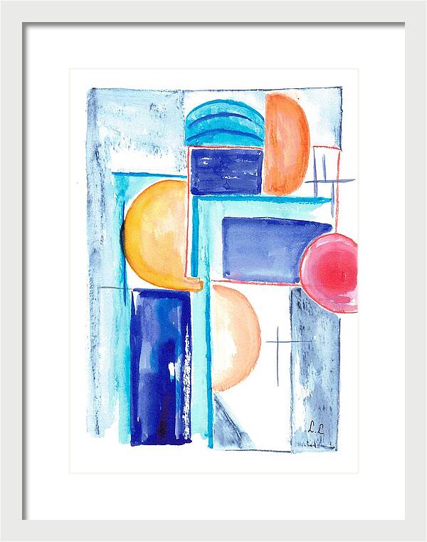 Architecture Solaire - Framed Print