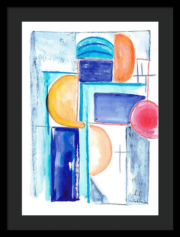 Architecture Solaire - Framed Print