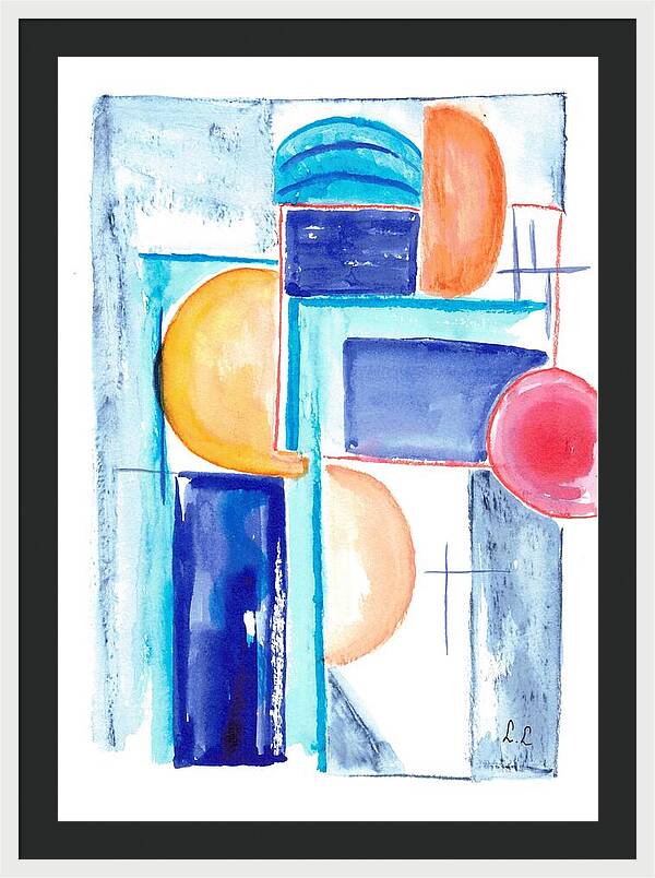 Architecture Solaire - Framed Print