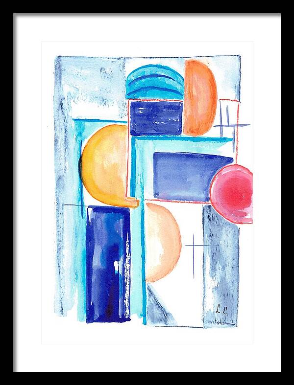 Architecture Solaire - Framed Print