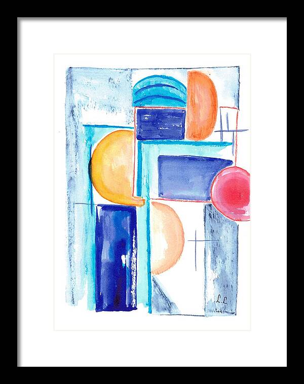 Architecture Solaire - Framed Print