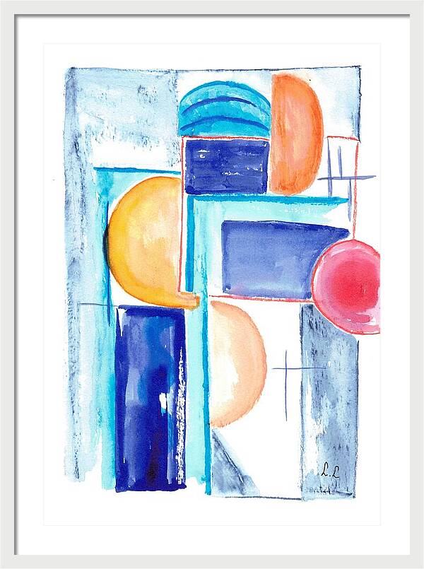 Architecture Solaire - Framed Print