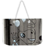 La Fete Abstract Watercolor Tote Bag – Chic Weekender & Everyday Style - Laure Leprince - Artiste Peintre