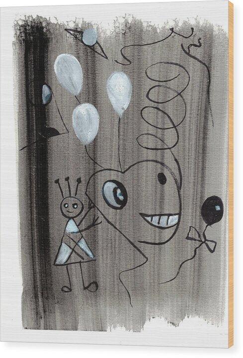 La Fete - Wood Print