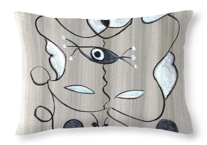 Le Masque - Throw Pillow