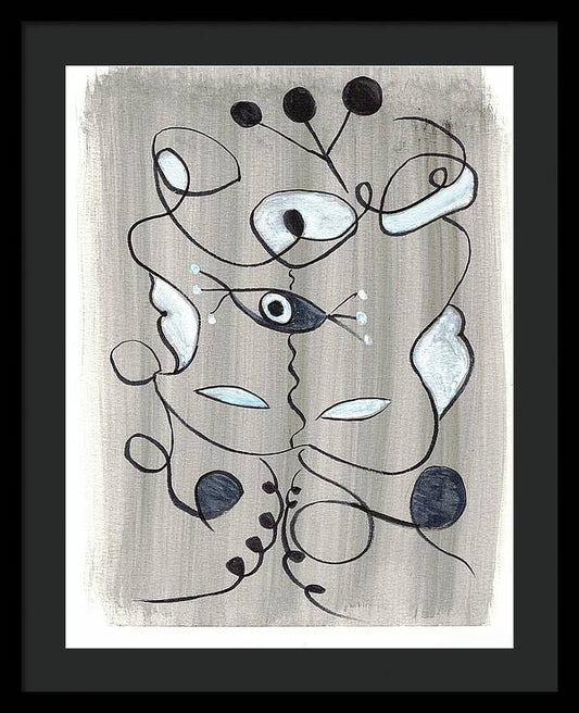 Le Masque - Framed Print