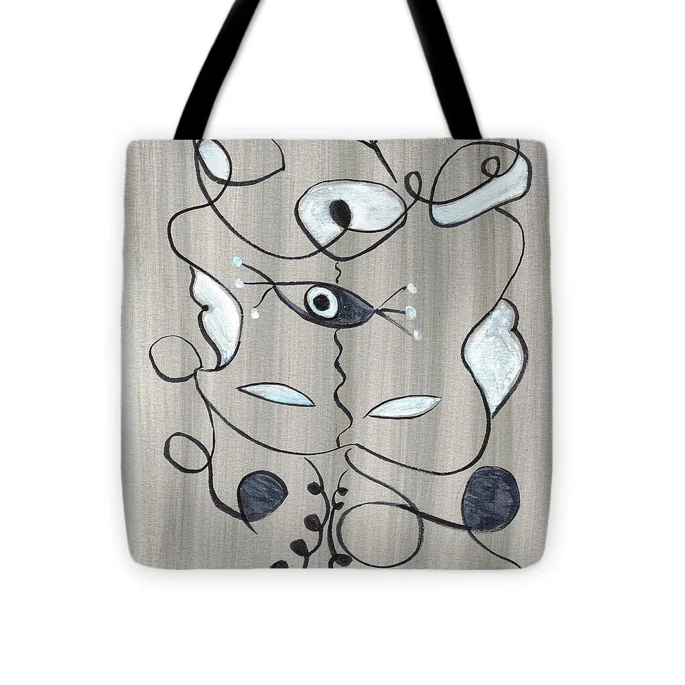 Le Masque - Tote Bag - Laure Leprince - Artiste Peintre