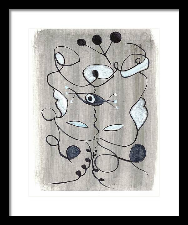 Le Masque - Framed Print