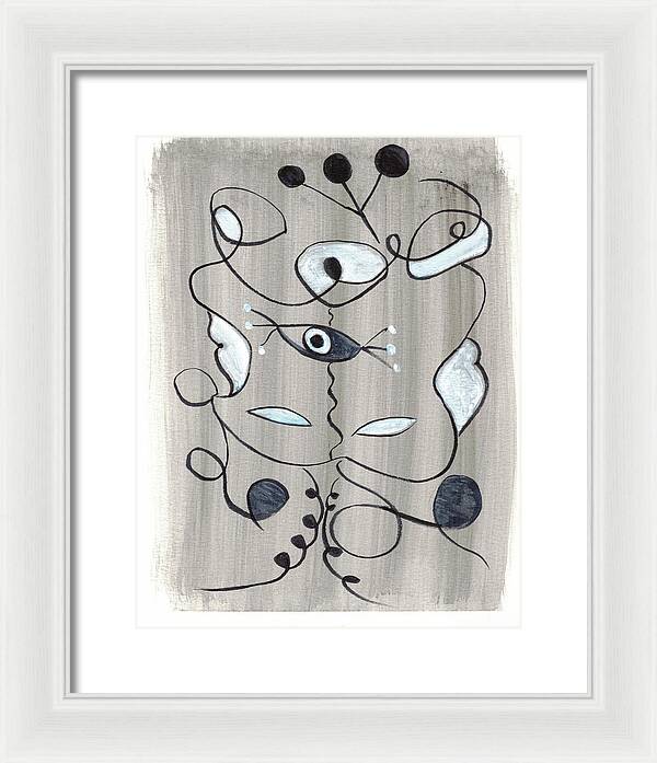 Le Masque - Framed Print