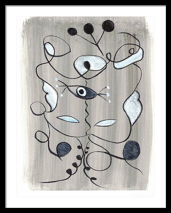 Le Masque - Framed Print