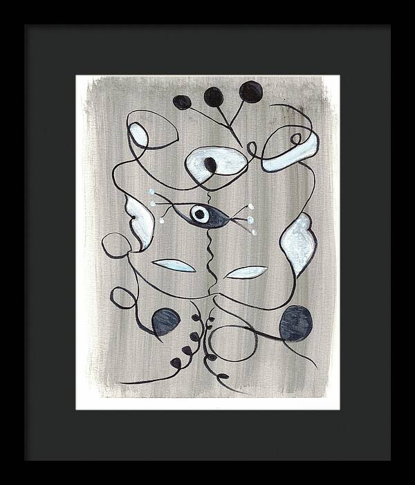 Le Masque - Framed Print