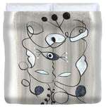 Le Masque Watercolor Duvet Cover – Soft Microfiber &amp; Artistic Comfort - Laure Leprince - Artiste Peintre