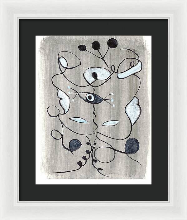 Le Masque - Framed Print