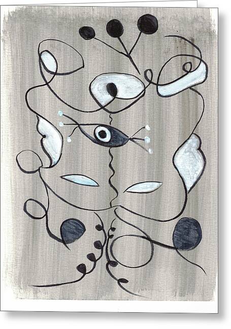 Le Masque - Greeting Card