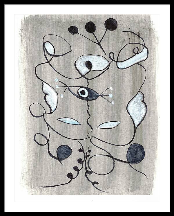 Le Masque - Framed Print