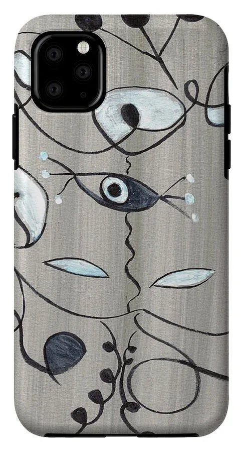Le Masque - Phone Case - Laure Leprince - Artiste Peintre