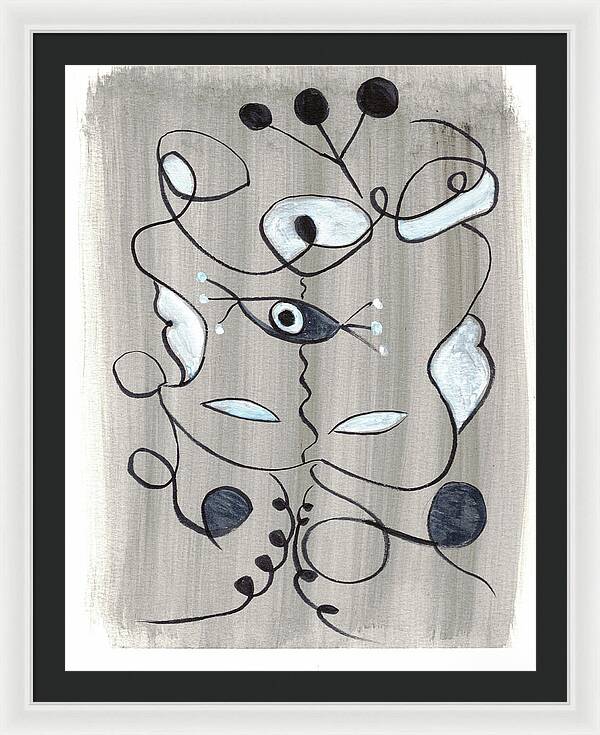 Le Masque - Framed Print
