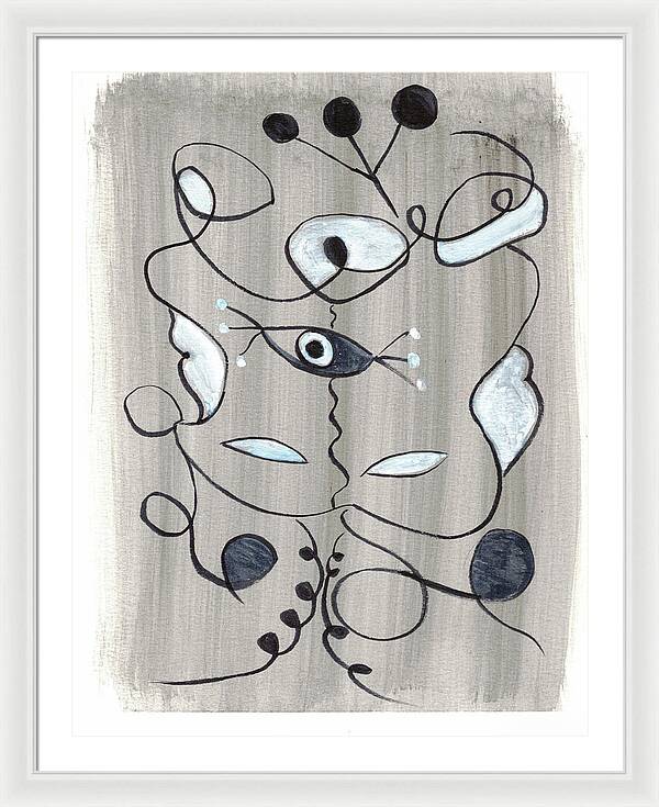 Le Masque - Framed Print