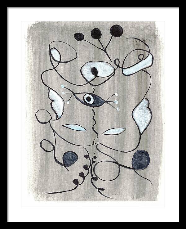 Le Masque - Framed Print
