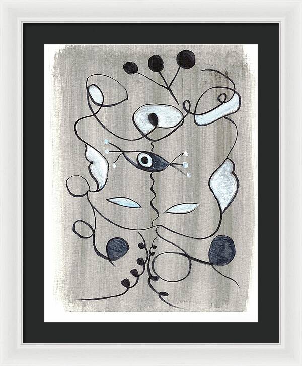 Le Masque - Framed Print