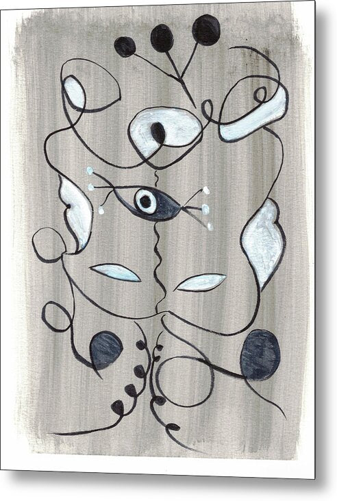 Le Masque - Metal Print