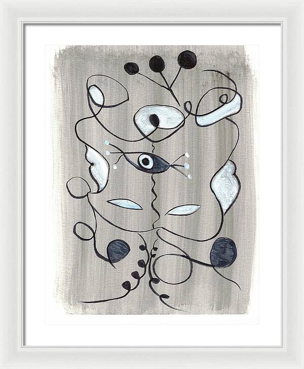 Le Masque - Framed Print
