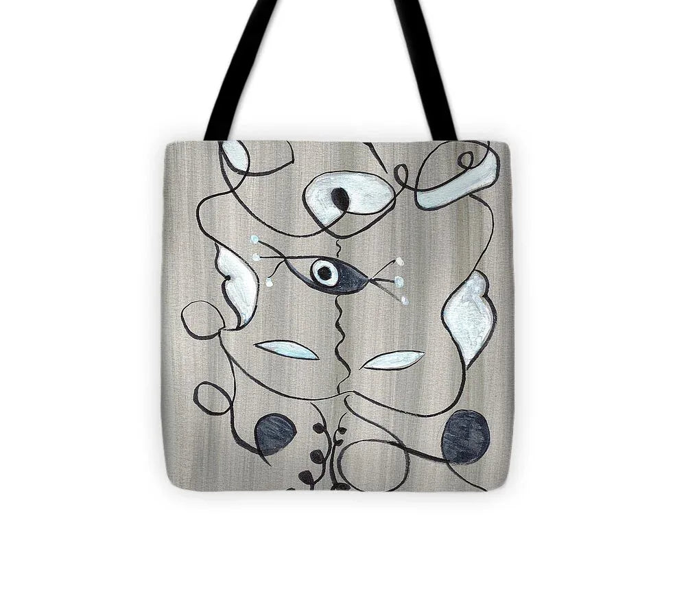 Le Masque - Tote Bag - Laure Leprince - Artiste Peintre