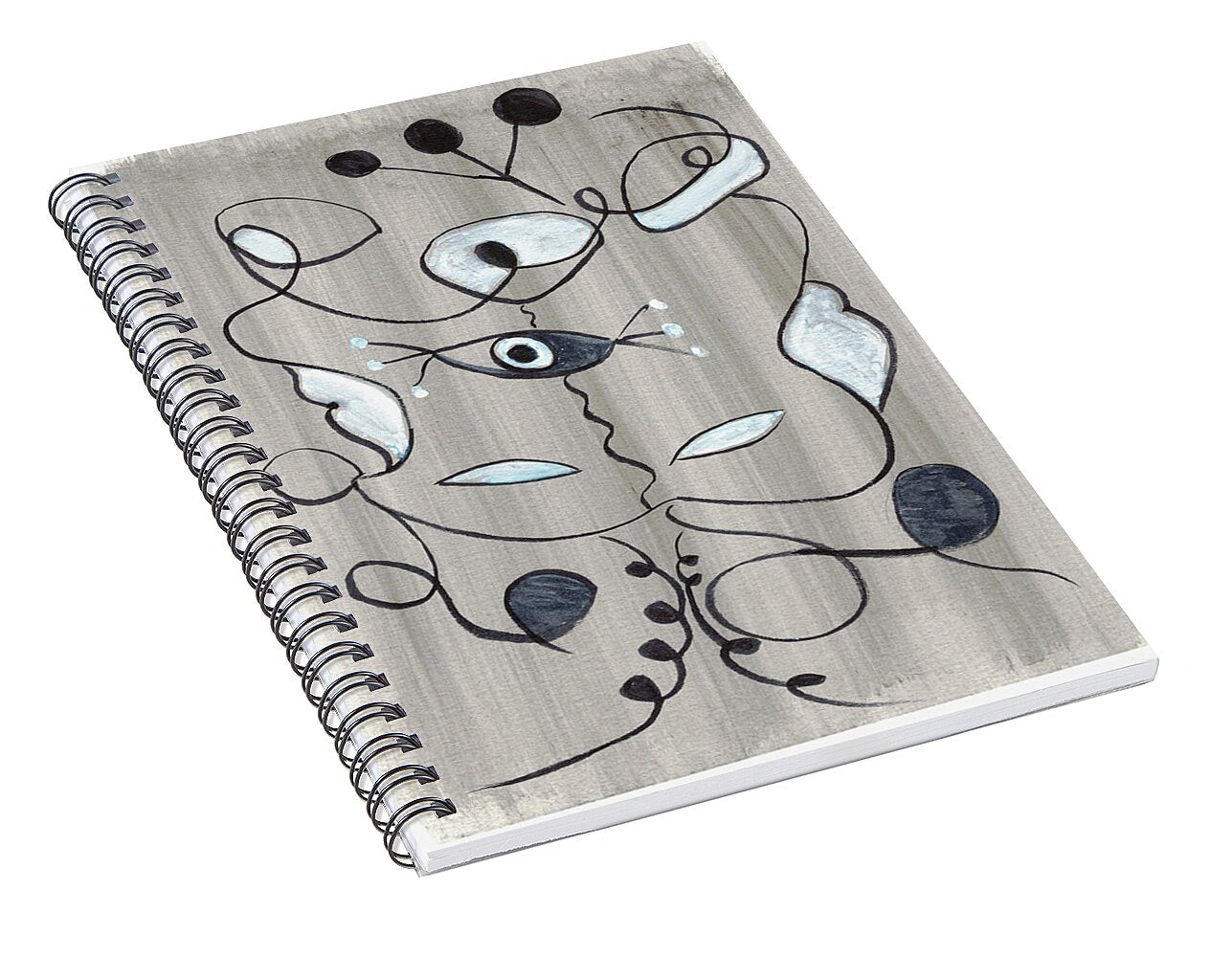 Le Masque - Spiral Notebook