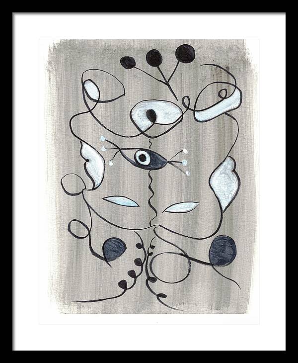 Le Masque - Framed Print