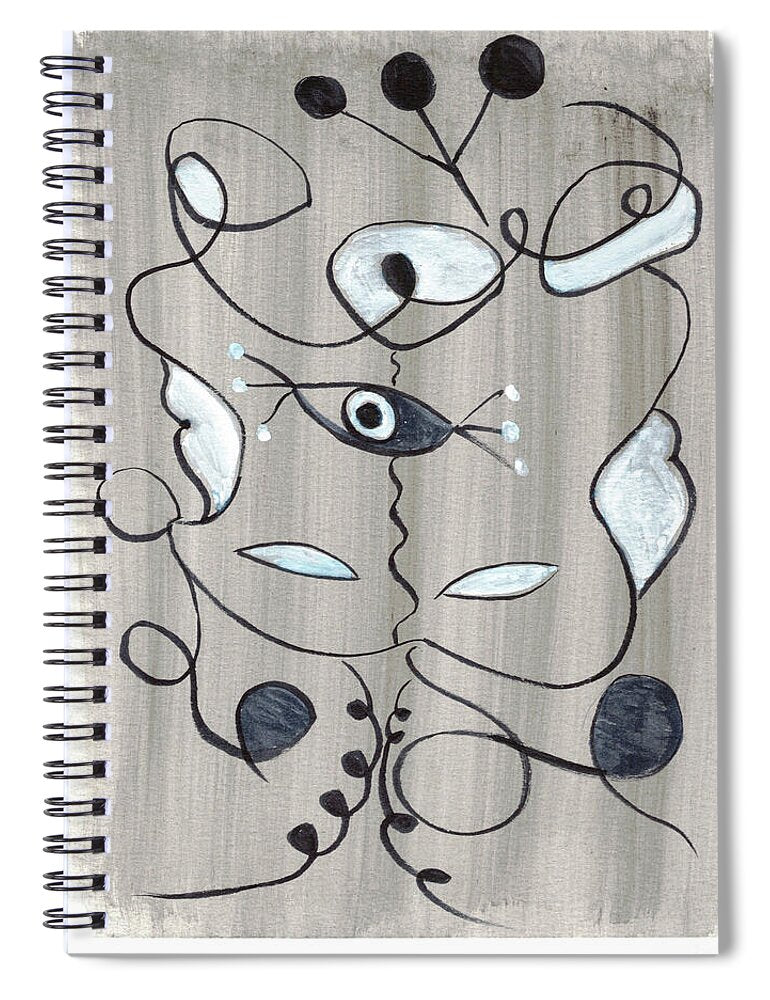 Le Masque - Spiral Notebook