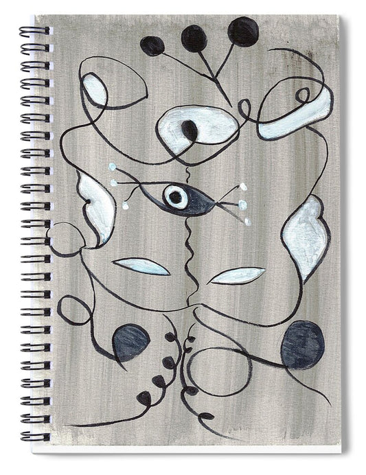 Le Masque - Spiral Notebook