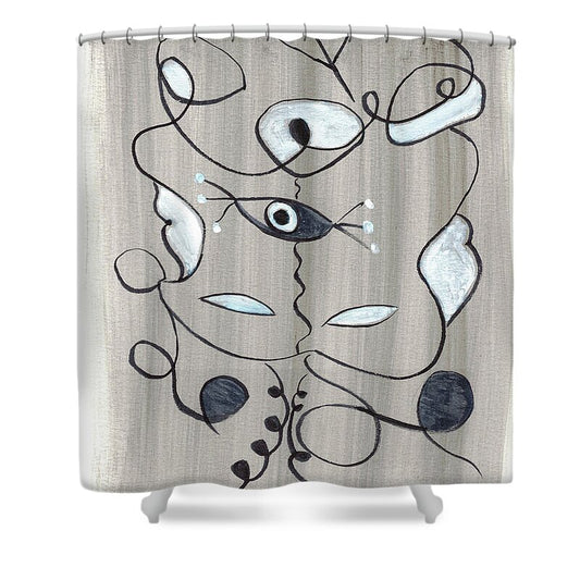 Le Masque - Shower Curtain