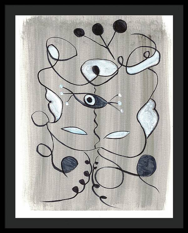 Le Masque - Framed Print