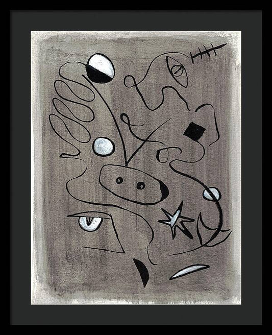 Le Taureau - Framed Print