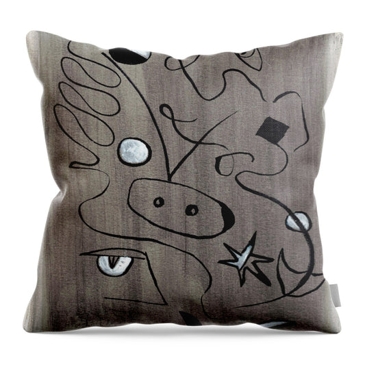 Le Taureau - Throw Pillow