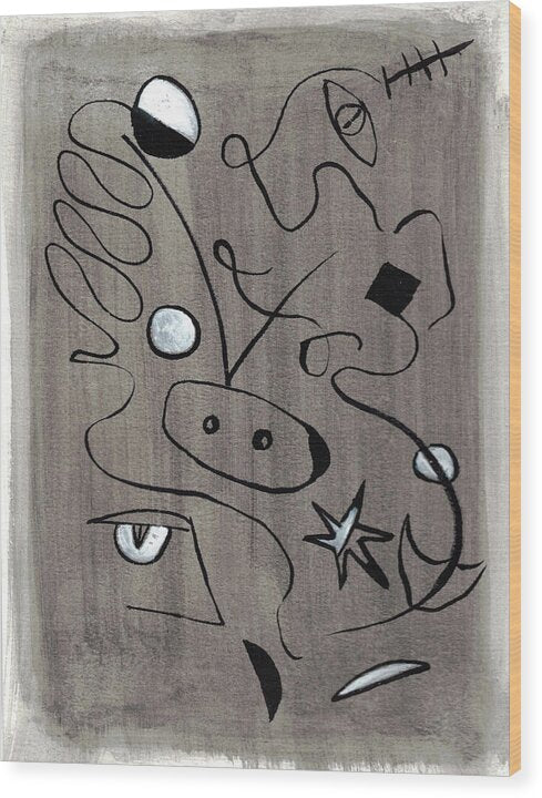 Le Taureau - Wood Print