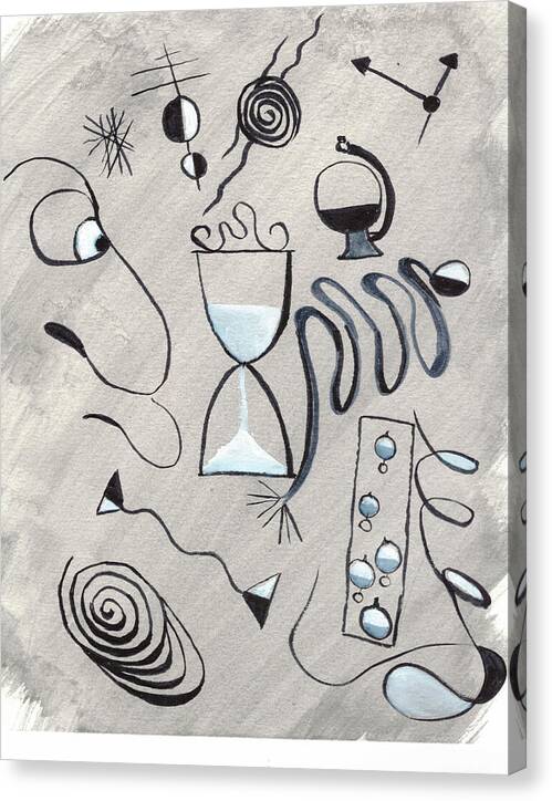Le Temps Pass - Canvas Print
