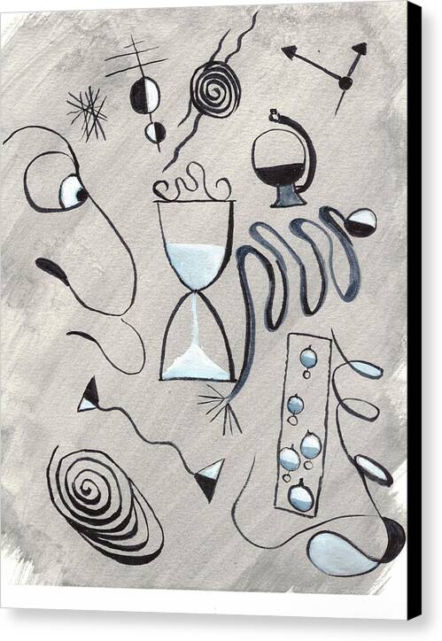 Le Temps Pass - Canvas Print