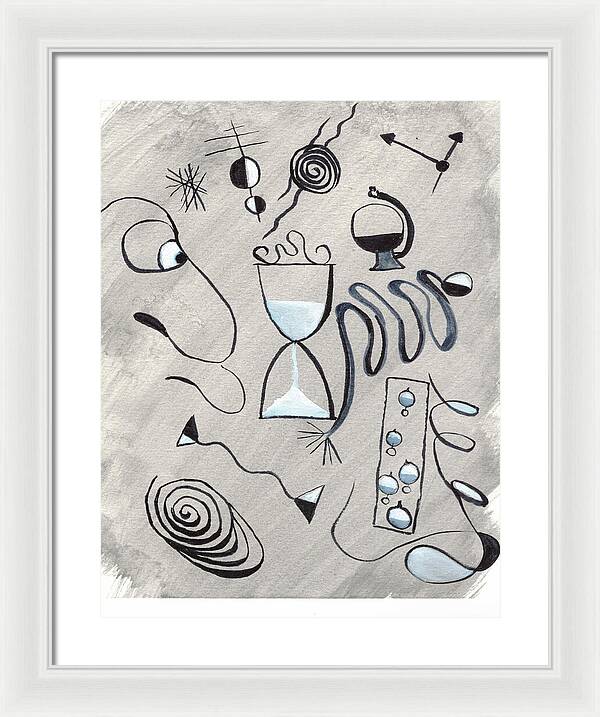Le Temps Pass - Framed Print
